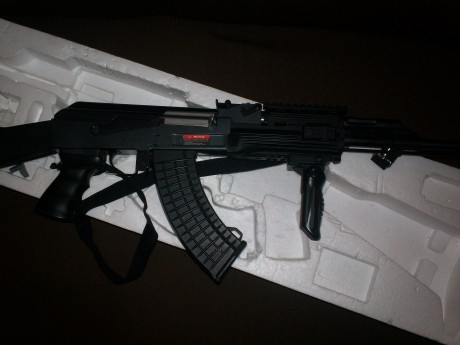 vendo ak de jing gong,como nuevo sin ninguna partida,solo usado en el garaje de mi casa,tira a 440fps
se 12