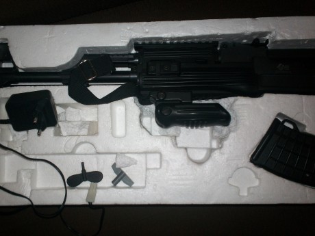 vendo ak de jing gong,como nuevo sin ninguna partida,solo usado en el garaje de mi casa,tira a 440fps
se 20