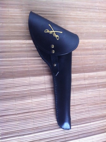 Fundas con emblema de caballería en dorado para revolveres de 7 1/2" y 8" 45 € 00