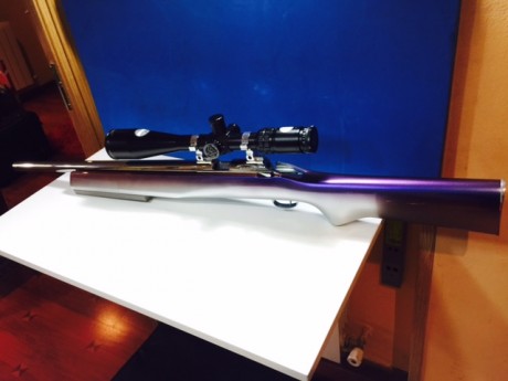 Carabina KELBLY SWINDLEHURST 22LR. Serie especial de Kelbly. Lo mejor para BR y Mini F-Class. Casi imposible 12