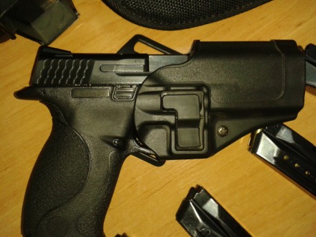 Vendo todo el material y la pistola por dejar el IPSC.
Pistola S & W MP 9
- Se entrega con 4 cargadores
- 00