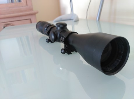 Vendo un visor de la poco extendida marca alemana prinzess. Sorprende su óptica, tengo un Bushnell Legend 01