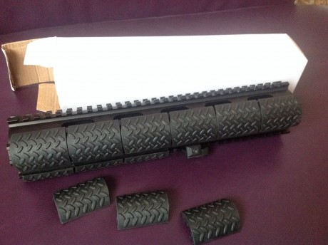 Pongo a la venta mi guardamanos con tres railes para cetme C, de aluminio, solo puesto una vez, de estreno, 00