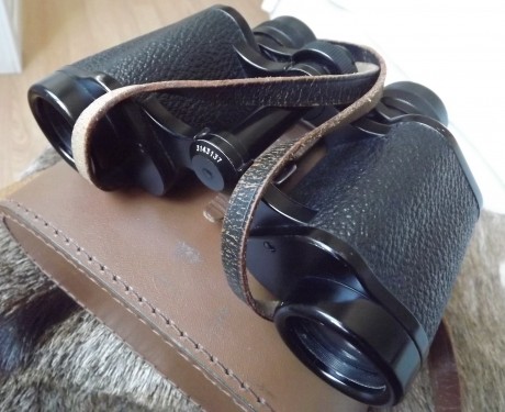 Prismaticos de primera calidad Zeiss Jena fabricados en Alemania en 1961, practicamente no han tenido 02