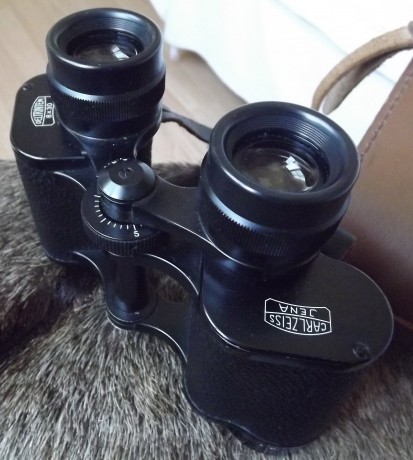 Prismaticos de primera calidad Zeiss Jena fabricados en Alemania en 1961, practicamente no han tenido 01
