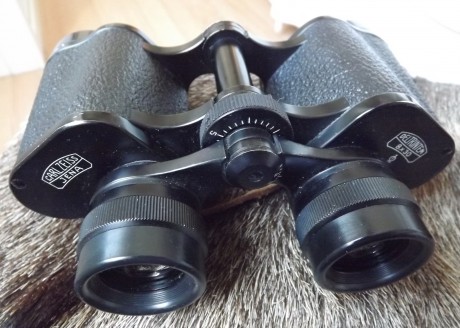 Prismaticos de primera calidad Zeiss Jena fabricados en Alemania en 1961, practicamente no han tenido 00