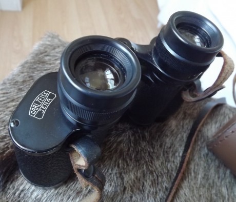 Prismaticos de primera calidad Zeiss Jena fabricados en Alemania en 1961, practicamente no han tenido 10