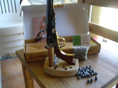 CAMBIO ESTE COLT 1862 MODELO POLICE DE 5 DISPARO DE AVANCARGA   CALIBRE 36  REGALO SOPORTE DE CARGA BOLA 01