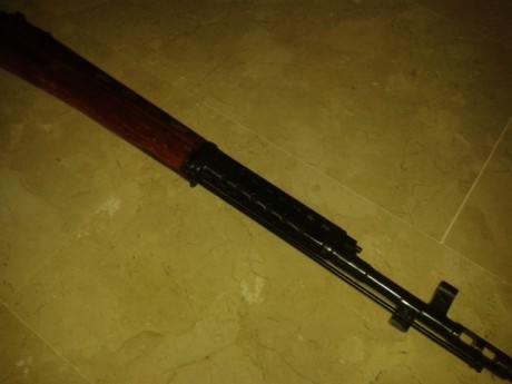 Vendo un Tokarev SVT 40 del año 1941 del arsenal de TULA (la estrella) lleva incorporado de fabrica los 12