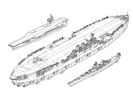 Es solo un dibujo... y es solo una pregunta...  :|
Fijaos que puede transportar bombarderos pesados... 00