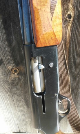Se vende escopeta Browning calibre 12,se entrega en mano en Alcalá de Henares.

PRECIO NEGOCIABLE

MODELO 11