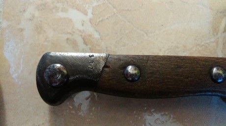VENDO BAYONETA MAUSER DE LA GUERRA CIVIL POR 59 EUROS MAS GASTOS DE ENVIO POR MENSAJERIA. 02