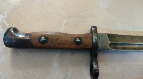 VENDO BAYONETA MAUSER DE LA GUERRA CIVIL POR 59 EUROS MAS GASTOS DE ENVIO POR MENSAJERIA. 01