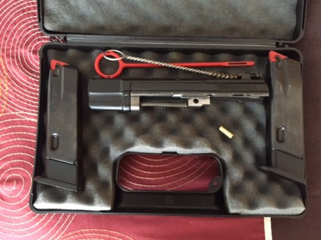    VENDIDA   

 SE PUEDE CERRAR 

Hola

Por nuevo proyecto, vendo la pistola con la que empece en IPSC

es 12