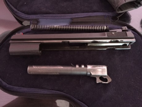    VENDIDA   

 SE PUEDE CERRAR 

Hola

Por nuevo proyecto, vendo la pistola con la que empece en IPSC

es 21