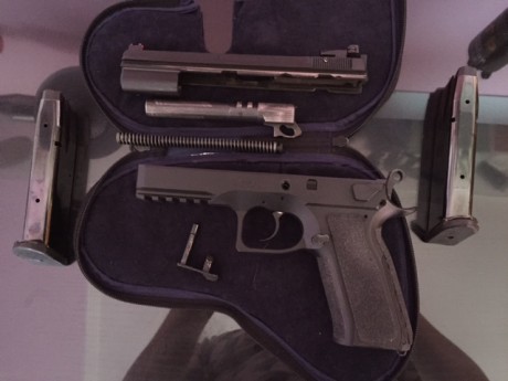    VENDIDA   

 SE PUEDE CERRAR 

Hola

Por nuevo proyecto, vendo la pistola con la que empece en IPSC

es 40