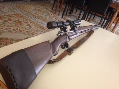 Hi
 I am a new member of this site and i hope that i can learn alot from it. I have a M-43 sniper rifle 42