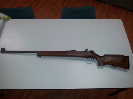 Se vende rifle tiro mauser con cañon pesado Sultz & Larsen en calibre 6,5x55 maderas de tiro
emblema 00