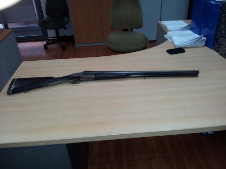 Se vende Unión Armera 215, preciosa, banda churchill, grabados preciosos
La culata esta reparada, pero 02