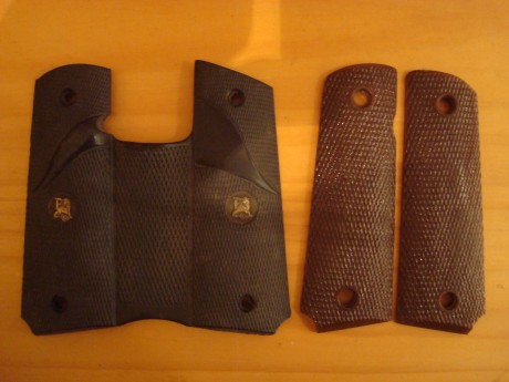  DSC06421.JPG 

Cachas para 1911, las de goma 25€(vendidas) y plastico 30€ (con envío en península) 00