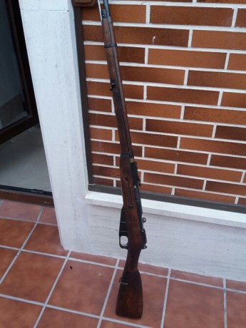 Saco del armero por falta de uso un magnífico Mosin Nagant Finlandés.
Misma dureza y calidad que sus hermanos 01