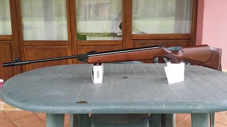 Vendo esta Webley Patriot 5.5 en buen estado tanto de metal como de madera. Tornillos de culata nuevos. 02