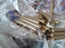 Pues eso los calibres que tengo de vainas un solo tiro son:
9,3X62 RWS-Norma--------8
7mm WSM -RWS------------6
7X64 01