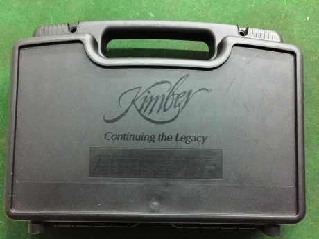 Se VENDE esta magnífica pistola KIMBER WARRIOR en calibre .45 ACP.
Se trata de una pistola de armazón 20