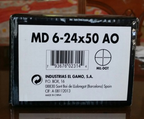 He sido su único dueño.
 SI lo quieren probar ,está en Valencia y montado en mi CZ del 22lr. 00