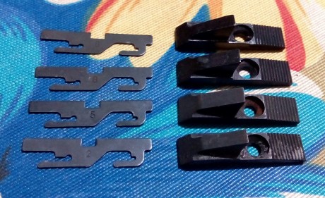 Vendido el cazavainas.

tengo de sobra varias chapillas de alza y puntos de mira de la GSP y GSP Expert 00
