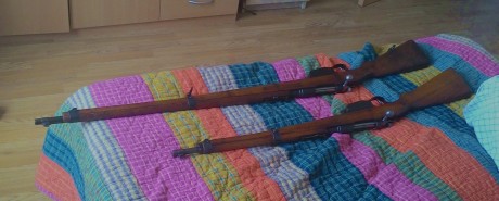 Buenas noches a todos, 

Pongo a la venta mi carabina de cerrojo rectilineo Mannlicher M95/30, calibre 00
