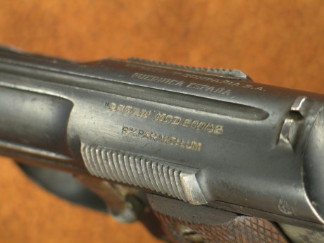 Vendo ASTRA 600 Inutilizada. 

- 80% del pavón original. Punzón "P" correspondiente a 1945. 02