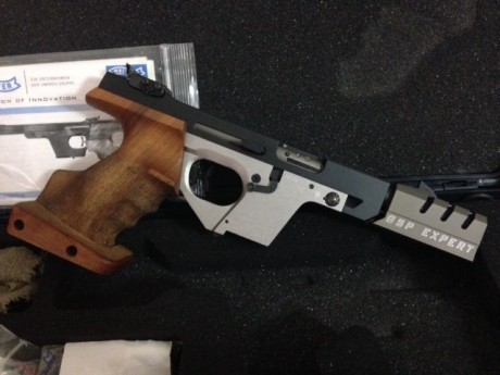 Vendo Walther GSP expert 22 L.R.
730 euros portes incluidos.
El arma esta en muy buenas condiciones, muy 00