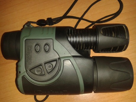 prismaticos/visor nocturno digital bushnell stealthview 5x42 en perfecto estado de funcionamiento(costo 12
