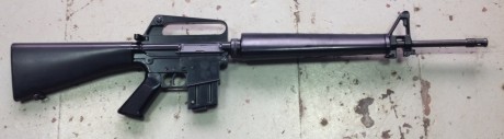 Otra arma de las de mi amigo.

Esta vez es una carabina Jager del Cal.22 Lr. Replica bastante buena del 00