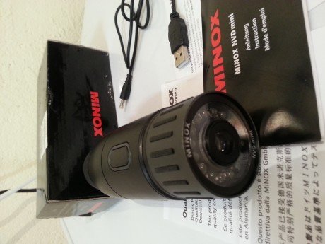 Monocular nocturno NDV MINI sólo estrenado, puede usarse con  luz,  cargador USB.
Se encuentra en Salamanca
Precio 02