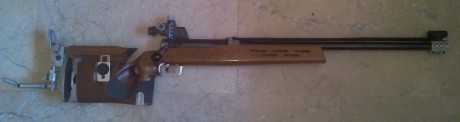 Vendo Grunig FT300 en calibre 6mm BR. El estado del fusil es IMPECABLE y al tratarse un un arma de alta 00