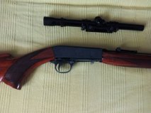 vendo rifle calibre 22 esta en perfecto estado de conservación, con muy pocos tiros. carga por la culata, 12