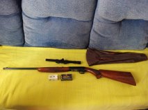 vendo rifle calibre 22 esta en perfecto estado de conservación, con muy pocos tiros. carga por la culata, 11