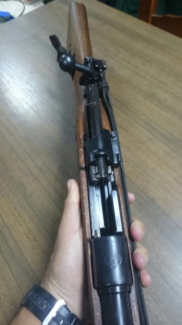 Un compañero me ha pedido que le publique este anuncio,
Se vende o se cambia este k98 yugoslavo en unas 10