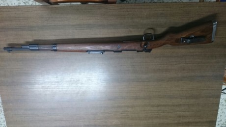 Un compañero me ha pedido que le publique este anuncio,
Se vende o se cambia este k98 yugoslavo en unas 22