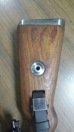 Un compañero me ha pedido que le publique este anuncio,
Se vende o se cambia este k98 yugoslavo en unas 31