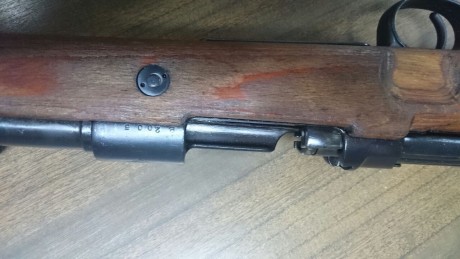 Un compañero me ha pedido que le publique este anuncio,
Se vende o se cambia este k98 yugoslavo en unas 40