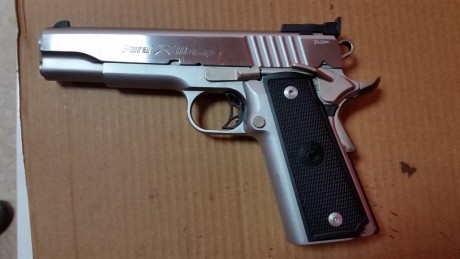 Hola a tod@s Vendo Para ordnance P18.9 de 5'' en acero inoxidable. La pistola va perfecta y esta impecable 12