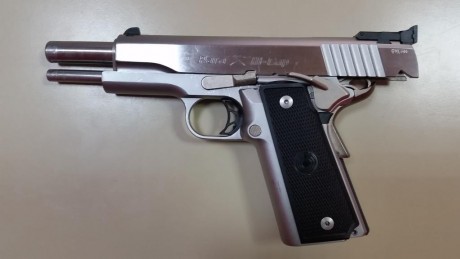 Hola a tod@s Vendo Para ordnance P18.9 de 5'' en acero inoxidable. La pistola va perfecta y esta impecable 21