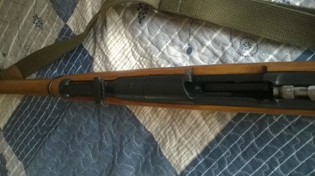 Vendo Mosin Nagant 1891/30 calibre 7,62x54R, es el modelo largo. el arma se encuentra en Barcelona donde 20