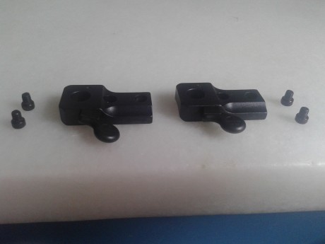 Pues eso...las vendo por no usar.En perfectas condiciones,sin óxido y con tornillería perfecta.

Precio 02