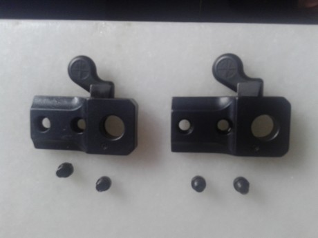 Pues eso...las vendo por no usar.En perfectas condiciones,sin óxido y con tornillería perfecta.

Precio 01
