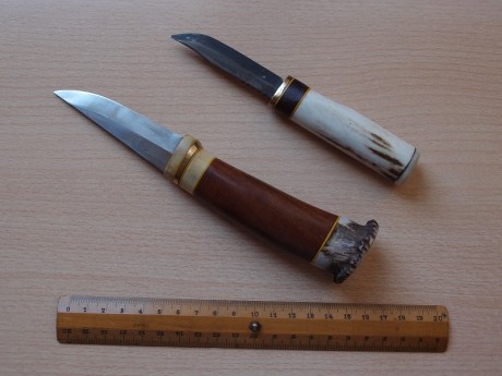 Un par de fotillos de mi última adquisición: un skinner utilitario artesanal adquirido cerquita de Logroño 61