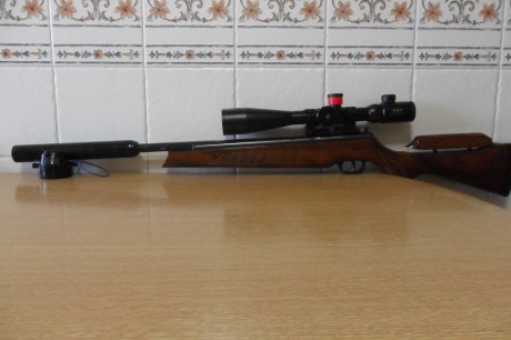 Hola,
Vendo carabina Cometa Fusion Star cal 5.5, con señales o marcas de uso que se aprecian en las fotos.
Se 00